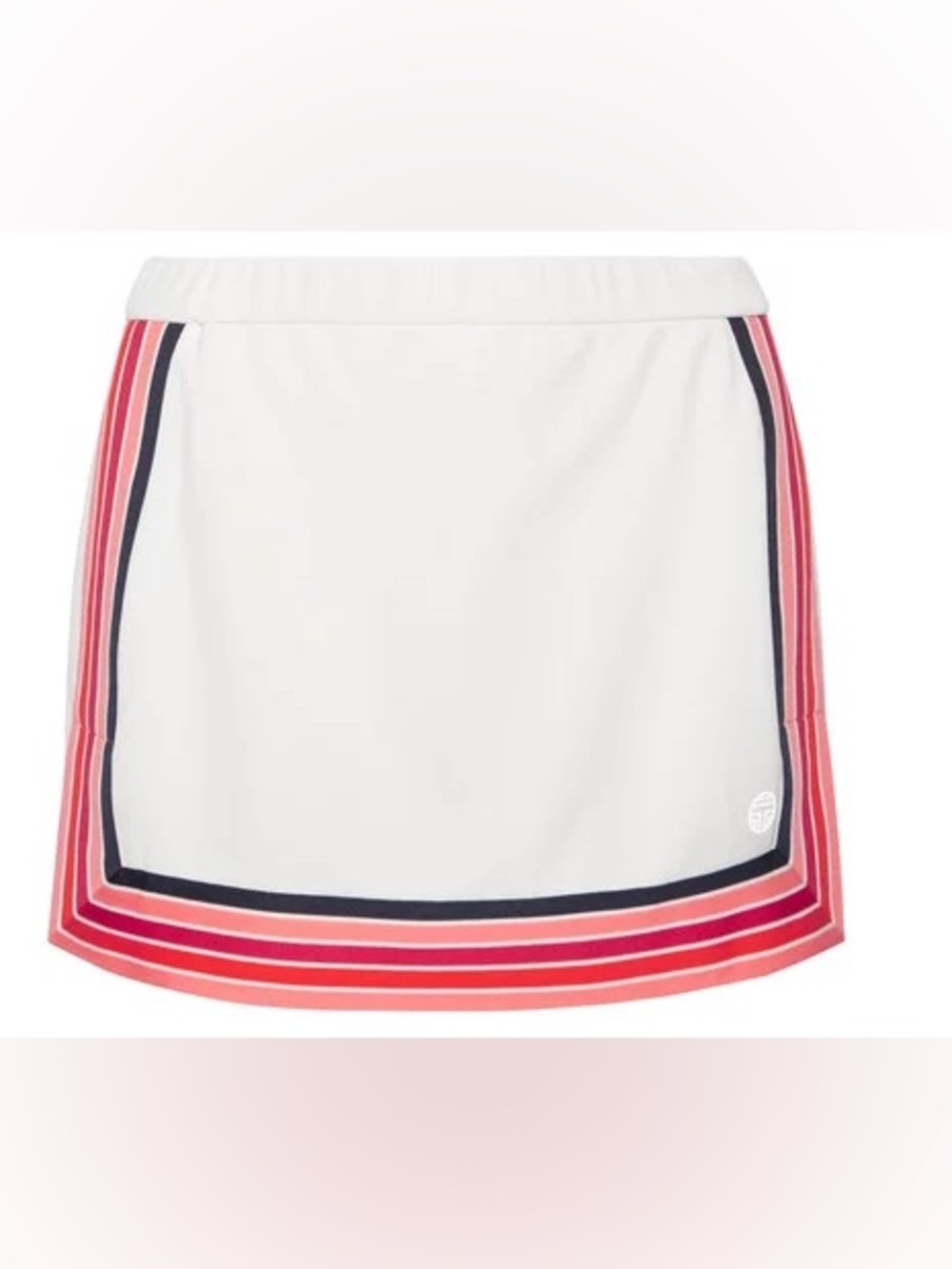 Tory Sport Striped Pique Skirt